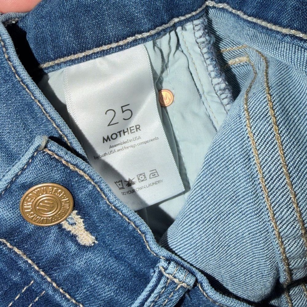 NWT Mother Denim Mid Rise Rider Ankle Jeans - Picture 8 of 10
